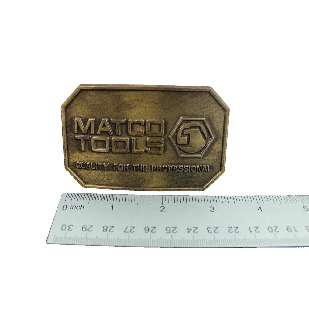 Vintage MATCO TOOLS Quality For The Professional Belt Buckle